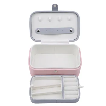 New Jewelry Organizer Packaging Box Exquisite Makeup Case Cosmetics Beauty Storage Container Boxes Jewelry Double Storage Box
New Jewelry Organizer Packaging Box Exquisite Makeup Case Cosmetics Beauty Storage Container Boxes Jewelry Double Storage Box
