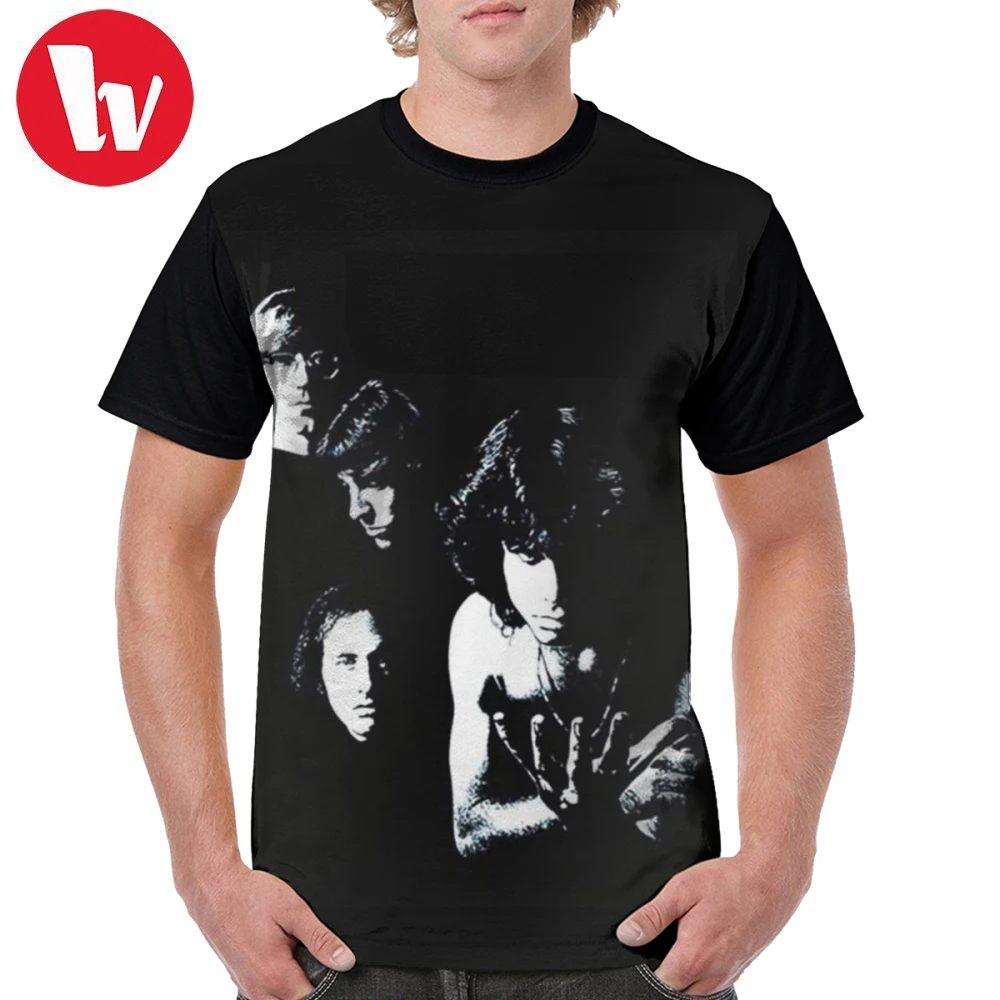 The Doors T Shirt BLACK - WHITE T-Shirt Men Printed Graphic Tee Shirt Funny Oversized Polyester Short Sleeve Streetwear Tshirt
The Doors T Shirt BLACK - WHITE T-Shirt Men Printed Graphic Tee Shirt Funny Oversized Polyester Short Sleeve Streetwear Tshirt
