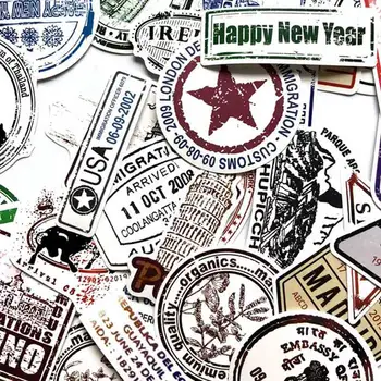 60Pcs/set Postmark Seal Stamp Country City Shape Stickers Phone Case Car Skateboard Helmet Bicycle Suitcase Decoration Stickers
60Pcs/set Postmark Seal Stamp Country City Shape Stickers Phone Case Car Skateboard Helmet Bicycle Suitcase Decoration Stickers