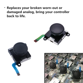 3D Analog Joystick switch JoyCon Replacement Left/Right Repair Kit Thumb Sticks Sensor for Nintendo Switch Lite Console
3D Analog Joystick switch JoyCon Replacement Left/Right Repair Kit Thumb Sticks Sensor for Nintendo Switch Lite Console