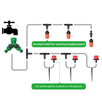 118Pc 40M 131.23ft Micro Drip Irrigation System Garden Plant Self Watering Sprinkler Kit Garden Watering Equipment Lawn Sprinkle
118Pc 40M 131.23ft Micro Drip Irrigation System Garden Plant Self Watering Sprinkler Kit Garden Watering Equipment Lawn Sprinkle