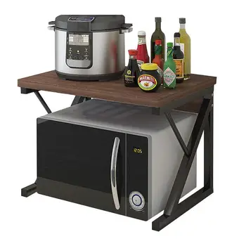 Kitchen Shelf Spicing Rack Microwave Oven Rack Storage Rack Non-punching Floor Double-deck Table Oven Rack
Kitchen Shelf Spicing Rack Microwave Oven Rack Storage Rack Non-punching Floor Double-deck Table Oven Rack