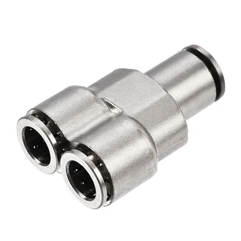 uxcell Push to Connect Fittings Y Type Tube Connect 10mm OD Tube Fittings Push Lock Silver Tone to Polyethylene Nylon Tubing
uxcell Push to Connect Fittings Y Type Tube Connect 10mm OD Tube Fittings Push Lock Silver Tone to Polyethylene Nylon Tubing