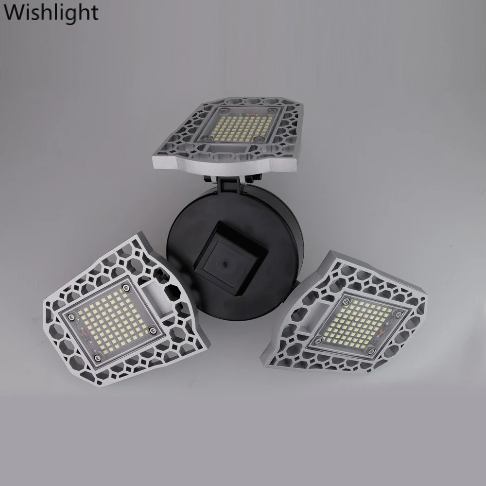 LED Garage Light Deformation Lighting Control Sensor Adjustable Angle Ceiling Lamp for Workshop Soccer Field Lights 60/80/100W
LED Garage Light Deformation Lighting Control Sensor Adjustable Angle Ceiling Lamp for Workshop Soccer Field Lights 60/80/100W