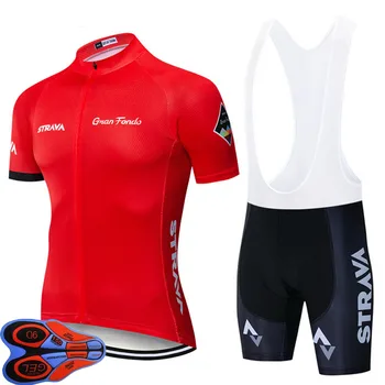 STRAVA red Cycling jersey Set 2020 Pro Mens Cycling Clothing Summer Short Sleeve Quick-dry MTB bike suit Ropa ciclismo hombre A8
STRAVA red Cycling jersey Set 2020 Pro Mens Cycling Clothing Summer Short Sleeve Quick-dry MTB bike suit Ropa ciclismo hombre A8