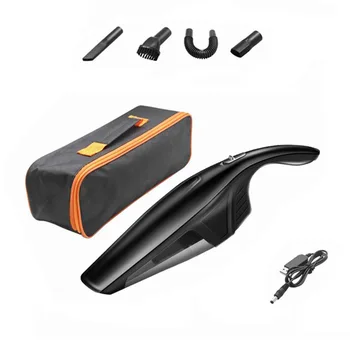 Mini Car Portable Vacuum Cleaner Handheld USB Rechargeable Wireless Car Dry&Wet Vacuum Cleaner 120w Handheld+Storage Bag
Mini Car Portable Vacuum Cleaner Handheld USB Rechargeable Wireless Car Dry&Wet Vacuum Cleaner 120w Handheld+Storage Bag