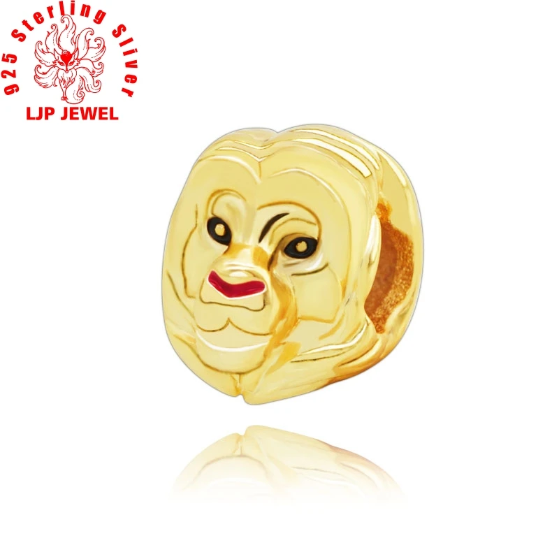 925 New Sterling Silver Beads e Lion King Simba Charms fit Original Pandora Bracelets Women DIY Jewelry
925 New Sterling Silver Beads e Lion King Simba Charms fit Original Pandora Bracelets Women DIY Jewelry