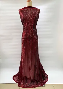 Amazing wine wedding/party mesh cloth French net lace fabric with sequins GN161(5yards/lot) multi color
Amazing wine wedding/party mesh cloth French net lace fabric with sequins GN161(5yards/lot) multi color