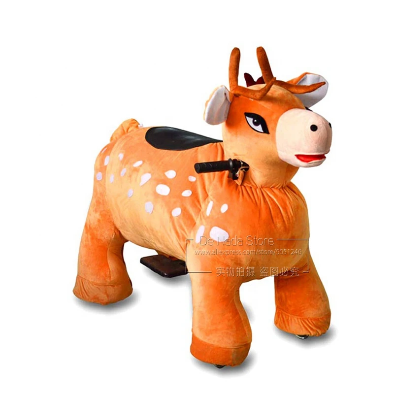 Big Size Stuffed Toy Deer Shopping Malls Coin Operated Children Game Machine Amusement Park Battery Plush Walking Animal Rides
Big Size Stuffed Toy Deer Shopping Malls Coin Operated Children Game Machine Amusement Park Battery Plush Walking Animal Rides