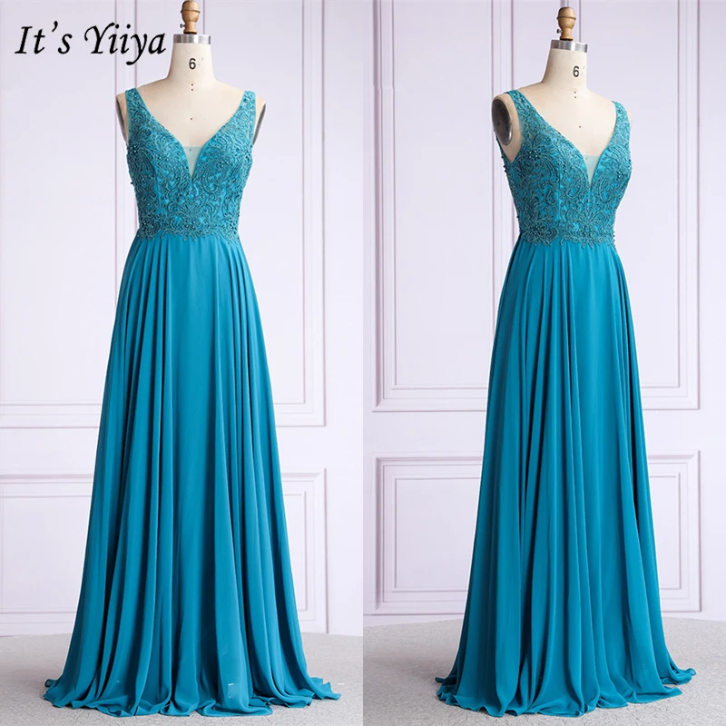 It's Yiiya Evening Dress For Women OL V-neck Chiffon Formal Dresses 2020 O006 Long Plus Size A-line Elegant robe de soiree
It's Yiiya Evening Dress For Women OL V-neck Chiffon Formal Dresses 2020 O006 Long Plus Size A-line Elegant robe de soiree
