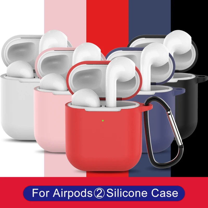 Earphone Earbuts Cover Case with Keychain for Apple Airpods 2 Wireless Bluetooth Headset Liquid Silicone Drop Protection Sleeve
Earphone Earbuts Cover Case with Keychain for Apple Airpods 2 Wireless Bluetooth Headset Liquid Silicone Drop Protection Sleeve