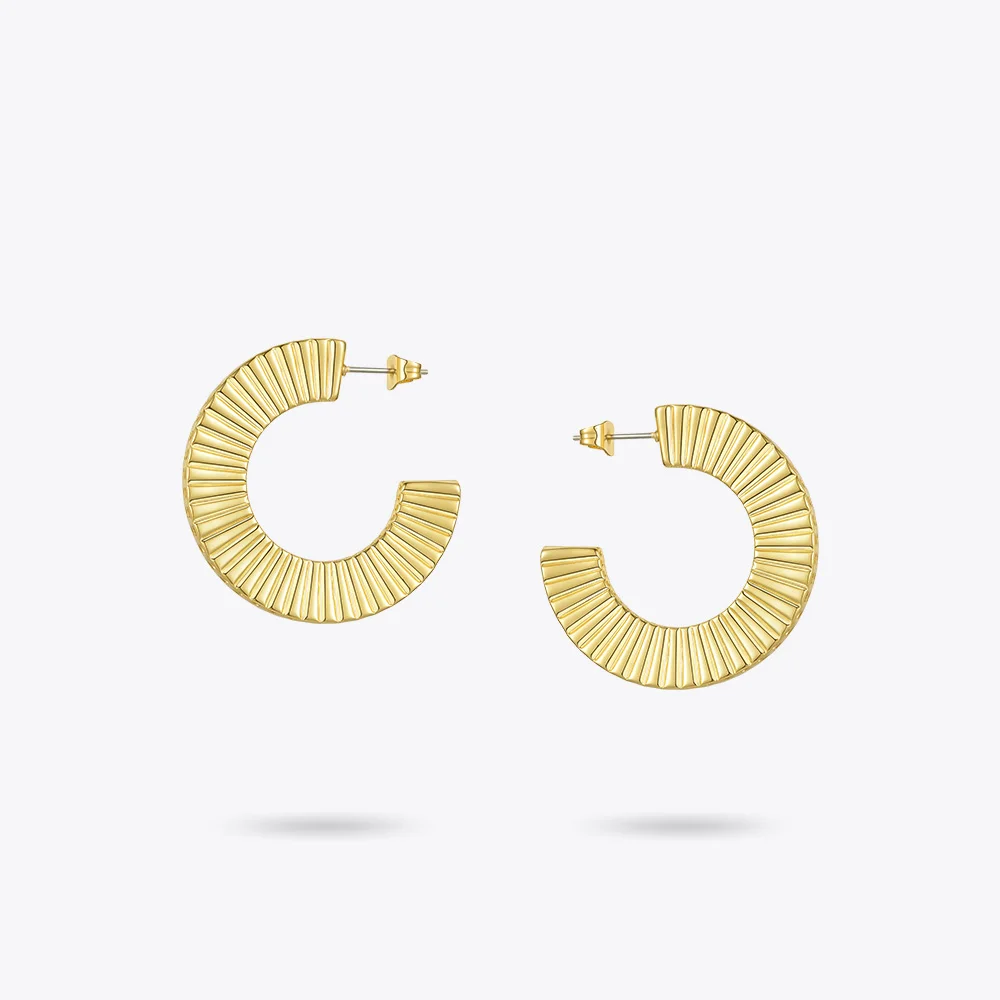 ENFASHION Hollow Circle Dial Hoop Earrings For Women Gold Color C Shape Hoops Earings 2020 Fashion Jewelry Gifts Aros E201201
ENFASHION Hollow Circle Dial Hoop Earrings For Women Gold Color C Shape Hoops Earings 2020 Fashion Jewelry Gifts Aros E201201