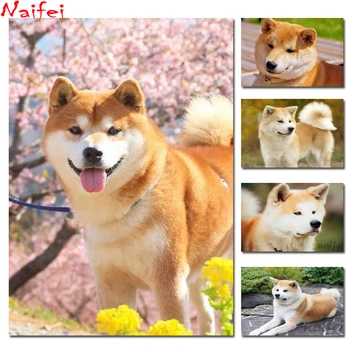 Full Square/Round Diamond Painting Japanese Akita dog Diamond embroidery puppy DAY cross stitch Diamond Mosaic crafts home decor
Full Square/Round Diamond Painting Japanese Akita dog Diamond embroidery puppy DAY cross stitch Diamond Mosaic crafts home decor