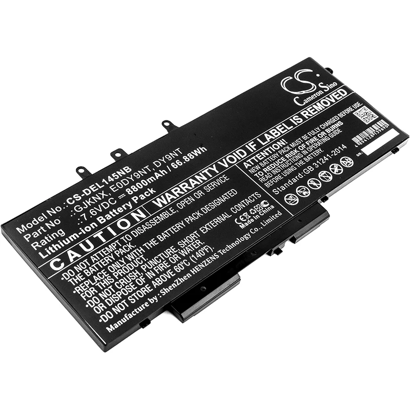 UPGRADE Cameron Sino Battery For DELL Latitude 14 5491,Latitude 15 5591,Latitude 5280
UPGRADE Cameron Sino Battery For DELL Latitude 14 5491,Latitude 15 5591,Latitude 5280