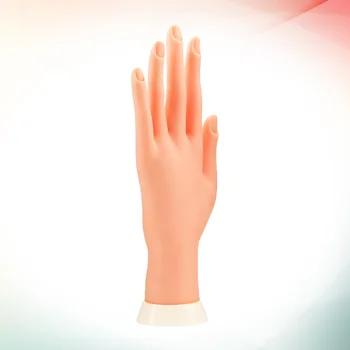 1pc Fake Hand Professional Flexible Bendable Practical Lifelike Model Practice Tool Fake Hand for Manicure Nail Art
1pc Fake Hand Professional Flexible Bendable Practical Lifelike Model Practice Tool Fake Hand for Manicure Nail Art