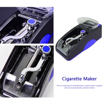 Lightweight Automatic Cigarette Rolling Machine Portable Electric Metal Cigarette Maker Tobacco Injector 155x80x70mm
Lightweight Automatic Cigarette Rolling Machine Portable Electric Metal Cigarette Maker Tobacco Injector 155x80x70mm