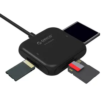 ORICO CRS31A 4 in 1 USB 3.0 Smart Card Reader Flash Memory Card Reader for SD TF MS CF Card Read and Write Simultaneously
ORICO CRS31A 4 in 1 USB 3.0 Smart Card Reader Flash Memory Card Reader for SD TF MS CF Card Read and Write Simultaneously