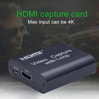 Capture Card HDMI To USB 3.0 Capture Card Recorder Box Device Grabber Streaming Live Broadcasts Video Recording
Capture Card HDMI To USB 3.0 Capture Card Recorder Box Device Grabber Streaming Live Broadcasts Video Recording