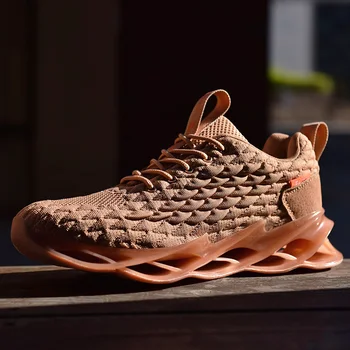 2019 New Men's Casual Shoes Lace-Up Fish Scale Fly Woven Men's Shoes Lightweight Comfortable Breathable Running Sneakers
2019 New Men's Casual Shoes Lace-Up Fish Scale Fly Woven Men's Shoes Lightweight Comfortable Breathable Running Sneakers
