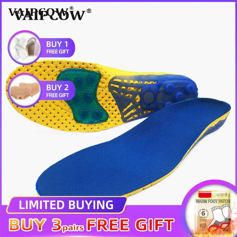 Unisex Insoles For Shoes Super Shock Absorbant Spring Sports Insole Foot Pain Relieve Shoe Insole For Men and Women Shoe Pad
Unisex Insoles For Shoes Super Shock Absorbant Spring Sports Insole Foot Pain Relieve Shoe Insole For Men and Women Shoe Pad