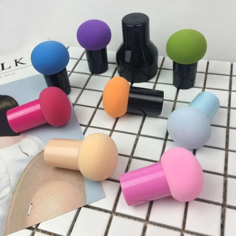Cosmetic Mushroom Head BB Cream Powder Puff Foundation Sponge Makeup Sponge Beauty Blending Tools Puff with Handle Box
Cosmetic Mushroom Head BB Cream Powder Puff Foundation Sponge Makeup Sponge Beauty Blending Tools Puff with Handle Box