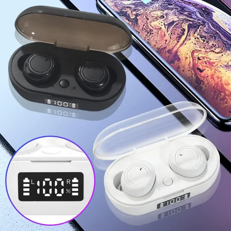 Bluetooth 5.0 Wireless Touch ControlHeadphones Sports Waterproof TWS Bluetooth Earphones Wireless Headsets Earbuds Phone
Bluetooth 5.0 Wireless Touch ControlHeadphones Sports Waterproof TWS Bluetooth Earphones Wireless Headsets Earbuds Phone