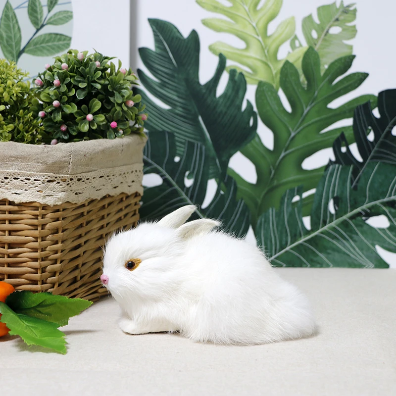 Small Simulation White Cute Rabbit Plush Toy Realistic Animal Model Easter Birthday Xmas Gift Bunny Doll
Small Simulation White Cute Rabbit Plush Toy Realistic Animal Model Easter Birthday Xmas Gift Bunny Doll