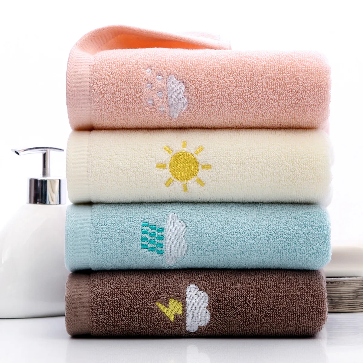 New Ins Net Red Towel Pure Cotton Water Absorbent Couple Face Towel Girl Little Fresh Embroidery Weather Towel Can Be Customized
New Ins Net Red Towel Pure Cotton Water Absorbent Couple Face Towel Girl Little Fresh Embroidery Weather Towel Can Be Customized