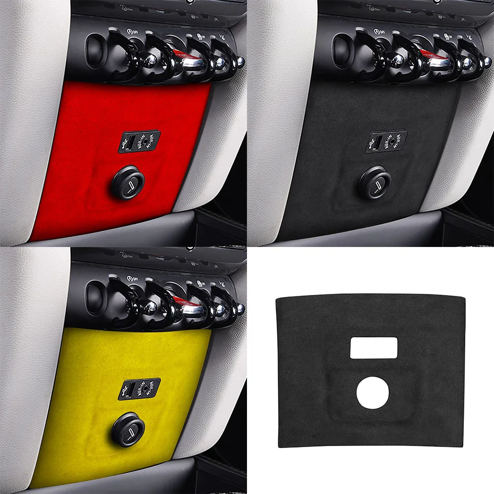 Car Interior Cigarette Lighter Panel Decoration Cover Trim Sticker Decal for BMW Mini F60 2018 2019 2020 Accessories Suede
Car Interior Cigarette Lighter Panel Decoration Cover Trim Sticker Decal for BMW Mini F60 2018 2019 2020 Accessories Suede