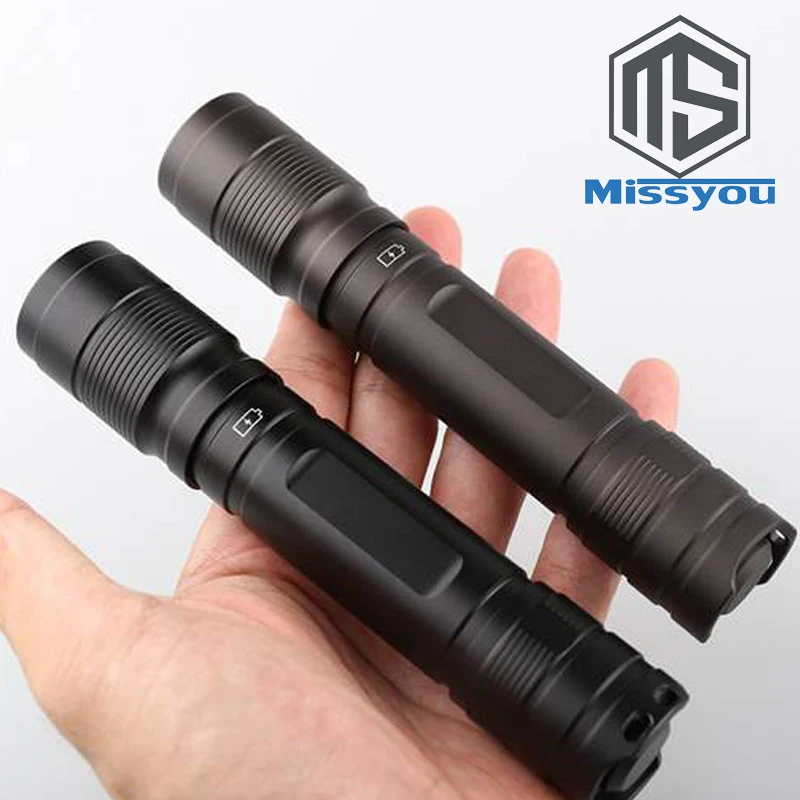 Aluminum Alloy LED T6 CREE Flashlight 18650 Rechargeable Portable Waterproof USB Rechargable Mini LED Flashlight Torch Light
Aluminum Alloy LED T6 CREE Flashlight 18650 Rechargeable Portable Waterproof USB Rechargable Mini LED Flashlight Torch Light
