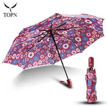 Fully Automatic Printing Umbrella Rain Women 3 Folding Windproof Auto Luxury Business Umbrellas For Men Rain Paraguas Parasol 
Fully Automatic Printing Umbrella Rain Women 3 Folding Windproof Auto Luxury Business Umbrellas For Men Rain Paraguas Parasol