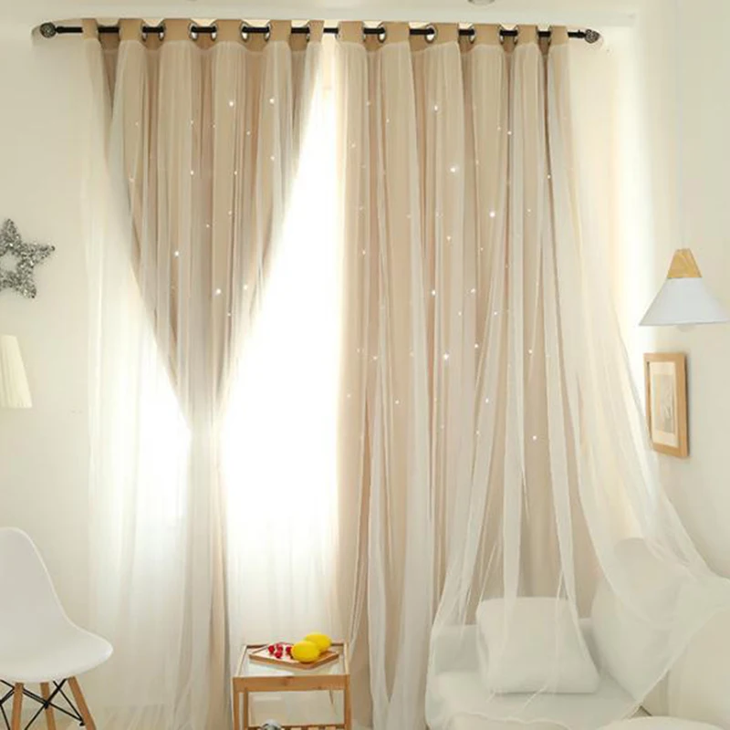Stars Curtain Decor 1*2m Hgh quality Shading Room Window Romantic Wedding Decoration Voile 2 Panel Newest
Stars Curtain Decor 1*2m Hgh quality Shading Room Window Romantic Wedding Decoration Voile 2 Panel Newest