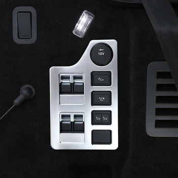 For Land Rover Discovery 5 LR5 2017 Car-styling ABS Matte Silver Trunk Electric adjustment Button Frame Cover Trim Refit Parts
For Land Rover Discovery 5 LR5 2017 Car-styling ABS Matte Silver Trunk Electric adjustment Button Frame Cover Trim Refit Parts