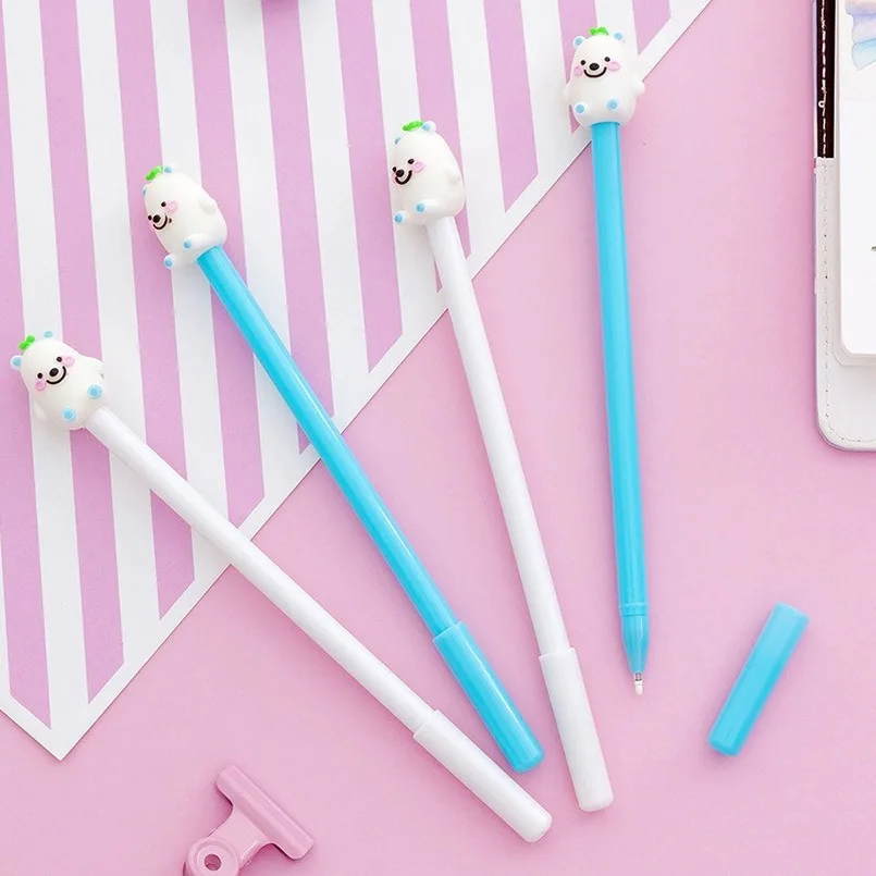 School Creative Cute Grass Bear Pen Black 0.5mm Students Pen Stationery Wholesale
School Creative Cute Grass Bear Pen Black 0.5mm Students Pen Stationery Wholesale