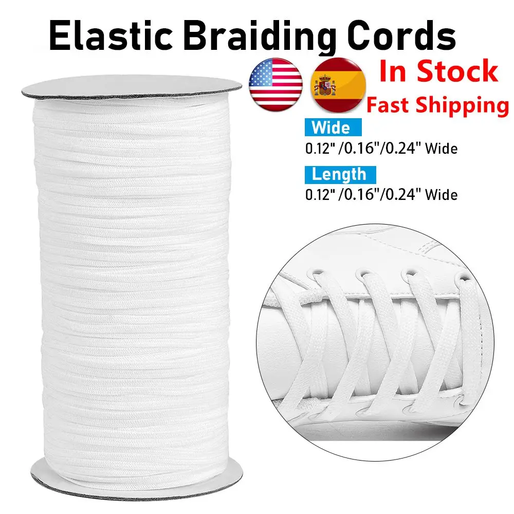 In Stock! 4mm 6mm Elastic Band Masks White Black High Elastic Flat Rubber Band Waist Band Sewing Stretch Rope DIY Mask Making
In Stock! 4mm 6mm Elastic Band Masks White Black High Elastic Flat Rubber Band Waist Band Sewing Stretch Rope DIY Mask Making