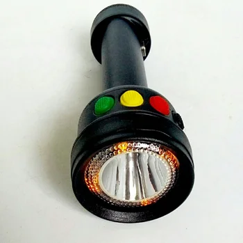 Railway light Multifunctional pocket railway three - color signal light Strong three color flashlight
Railway light Multifunctional pocket railway three - color signal light Strong three color flashlight