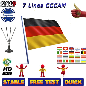 World Europe Germany Spain Cccams lines for 1 year Europe used for DVB-S2 Ccams satellite receiver europe channels 7 lines
World Europe Germany Spain Cccams lines for 1 year Europe used for DVB-S2 Ccams satellite receiver europe channels 7 lines