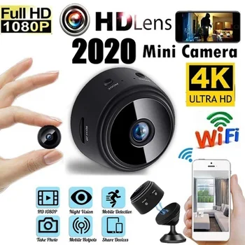 Full HD A9 Wireless Mini Camera App 1080P 4K Cam WiFi IP Network Monitor Security Remote Control Sensor Night Version Smart Home
Full HD A9 Wireless Mini Camera App 1080P 4K Cam WiFi IP Network Monitor Security Remote Control Sensor Night Version Smart Home