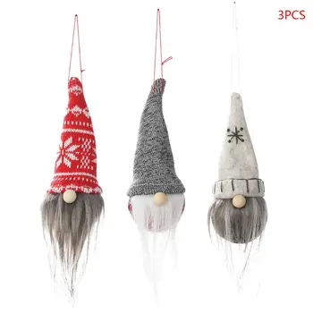 3pcs/set Christmas Handmade Long Hat Swedish Gnome Doll Ornaments Holiday Home Party Decor Kids Xmas Gift 
3pcs/set Christmas Handmade Long Hat Swedish Gnome Doll Ornaments Holiday Home Party Decor Kids Xmas Gift
