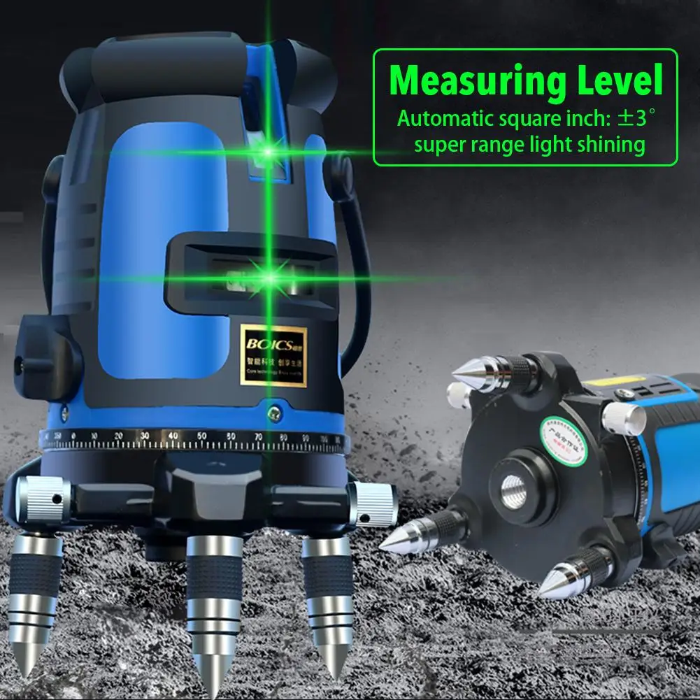 360 Dgree Rotation Measuring Level Ultra-bright Green Light Level Instrument Infrared Ray Projector
360 Dgree Rotation Measuring Level Ultra-bright Green Light Level Instrument Infrared Ray Projector