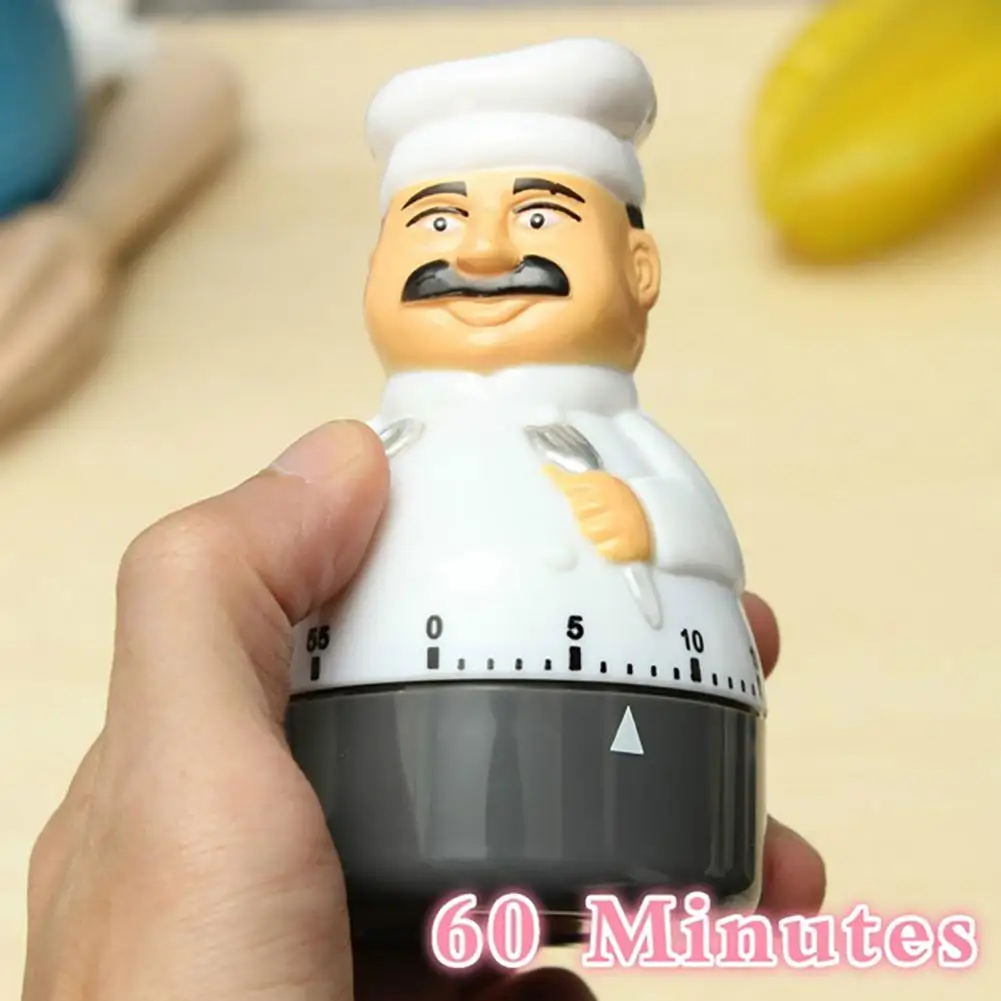 Multifunctional Kitchen Timer Alarm Clock Home Shaped Chef Kitchen Timer Plastic Mechanical 60 Minutes Cooking Alarm Bell Gadget
Multifunctional Kitchen Timer Alarm Clock Home Shaped Chef Kitchen Timer Plastic Mechanical 60 Minutes Cooking Alarm Bell Gadget