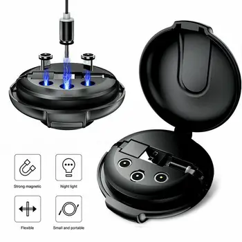 3 in 1 Magnetic Retractable Style Fast Charging Cable Multifunctional Portable Data Line Car Mobile Phone Holder Bracket Charger
3 in 1 Magnetic Retractable Style Fast Charging Cable Multifunctional Portable Data Line Car Mobile Phone Holder Bracket Charger