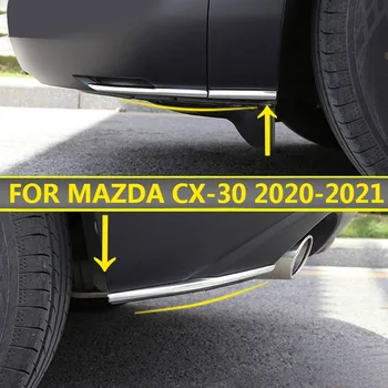 6PCS/Set Car Stainless Steel Bumper Front and Rear Corner Protection Strips Trim Cover Decorative for Mazda CX30 CX-30 2020-2021
6PCS/Set Car Stainless Steel Bumper Front and Rear Corner Protection Strips Trim Cover Decorative for Mazda CX30 CX-30 2020-2021