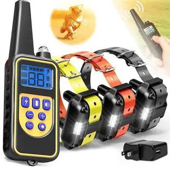 Pet Trainer Dog Training Collar Electronic Rechargeable Adjustable Vibration Mode Anti-Barking Collar Pet Trainer for Dogs
Pet Trainer Dog Training Collar Electronic Rechargeable Adjustable Vibration Mode Anti-Barking Collar Pet Trainer for Dogs