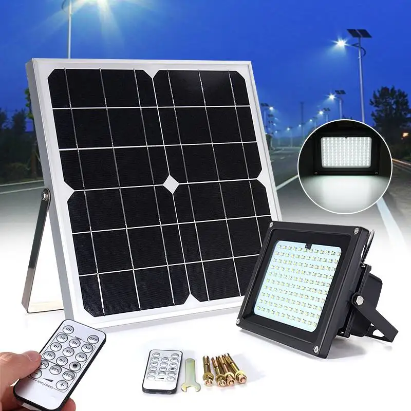 120LED Dimmable Solar Power Path Security Floodlight Spot Lamp Outdoor Garden IP65 Remote Control
120LED Dimmable Solar Power Path Security Floodlight Spot Lamp Outdoor Garden IP65 Remote Control