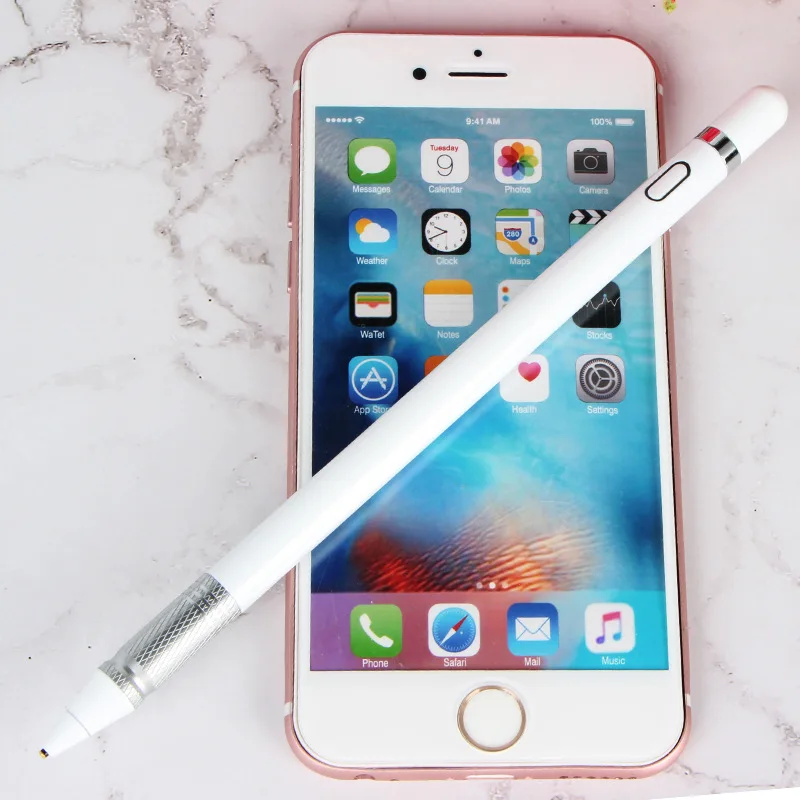 K828W High Precision Capacitive Pen Active Fine Head Mobile Phone Tablet General Pen Android Touch Control Stylus
K828W High Precision Capacitive Pen Active Fine Head Mobile Phone Tablet General Pen Android Touch Control Stylus