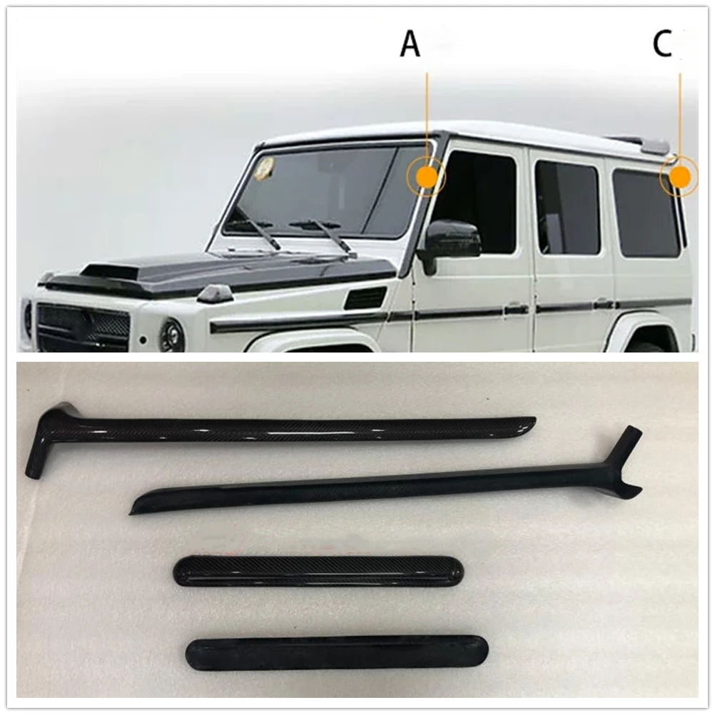 For Mercedes Benz G Class G500 A+B Pillar Window Sealing Strip Trim Real Carbon Fiber
For Mercedes Benz G Class G500 A+B Pillar Window Sealing Strip Trim Real Carbon Fiber