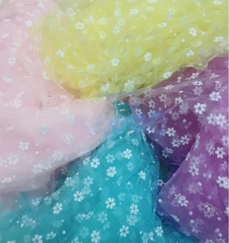 1 Meter 150 cm wide Multi flocked Daisy flowers mesh tulle Net Cloth fabrics Girls Dress Bridal Veil Wedding Decoration Fabric
1 Meter 150 cm wide Multi flocked Daisy flowers mesh tulle Net Cloth fabrics Girls Dress Bridal Veil Wedding Decoration Fabric