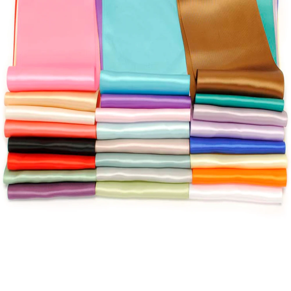 Однотонная Двухсторонняя Атласная Лента 4 дюйма (100 мм) 10 см для свадебного украшения, 100 лет/партия
Однотонная Двухсторонняя Атласная Лента 4 дюйма (100 мм) 10 см для свадебного украшения, 100 лет/партия