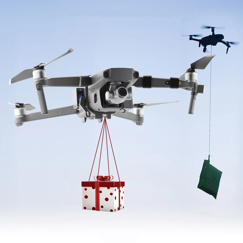 1Set Professional Wedding Proposal Delivery Device Dispenser Thrower Drone Air Dropping Transport Gift for DJI Mavic 2 Pro/Zoom
1Set Professional Wedding Proposal Delivery Device Dispenser Thrower Drone Air Dropping Transport Gift for DJI Mavic 2 Pro/Zoom